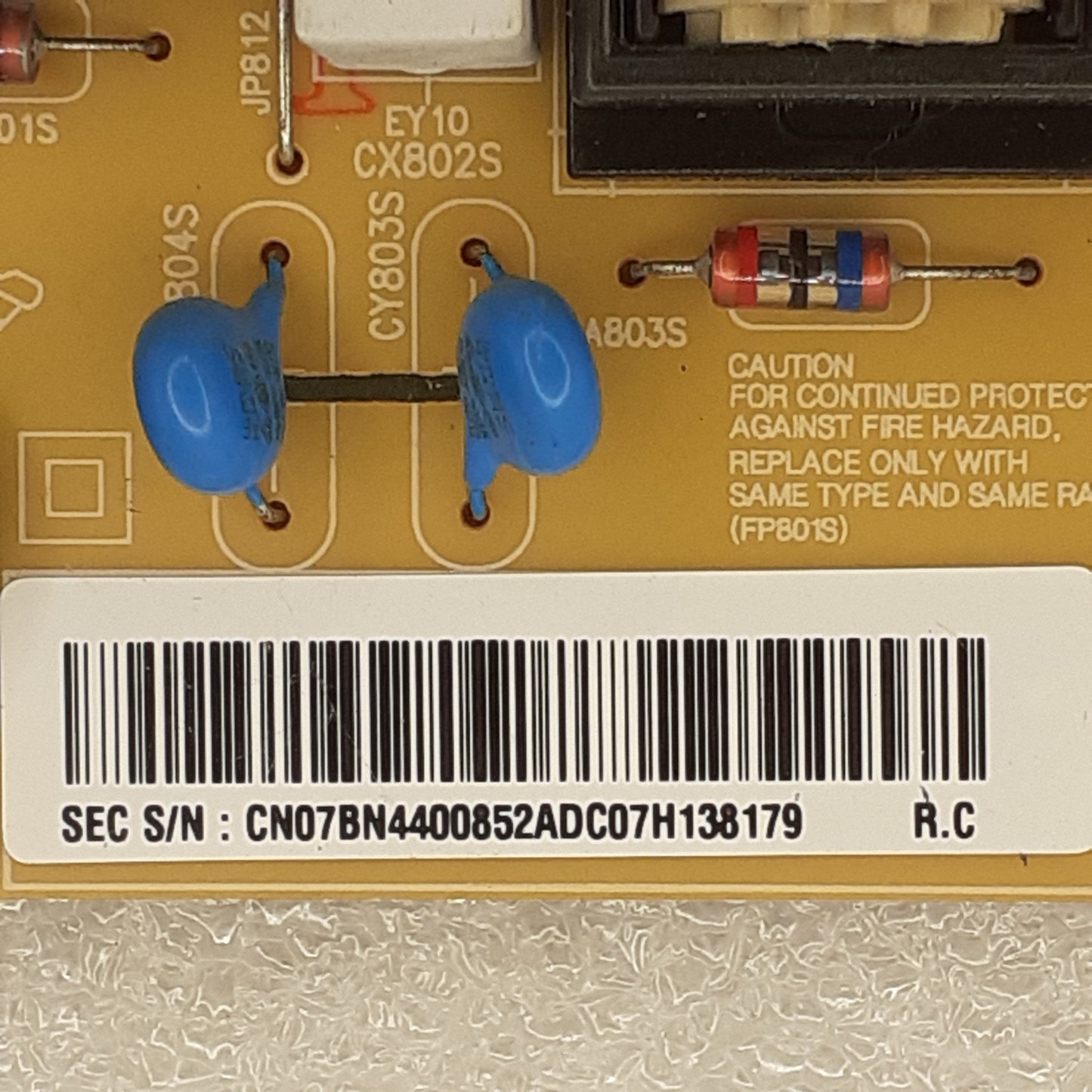 CARTE D'ALIMENTATION BN44-00852A pour Télé SAMSUNG UE48J5200