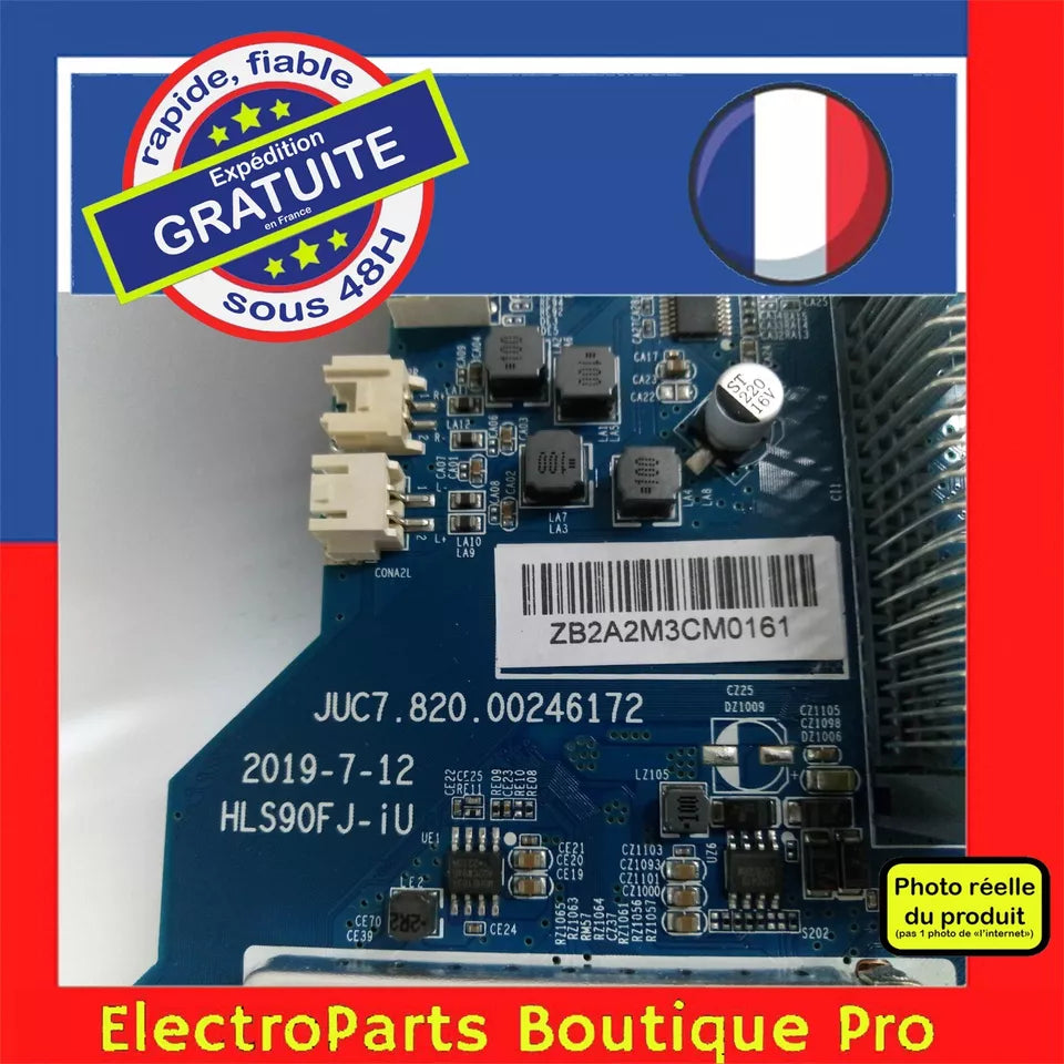 Carte principale JUC7.820.00246172 pour télé CHIQ UCC55G5N-ESI