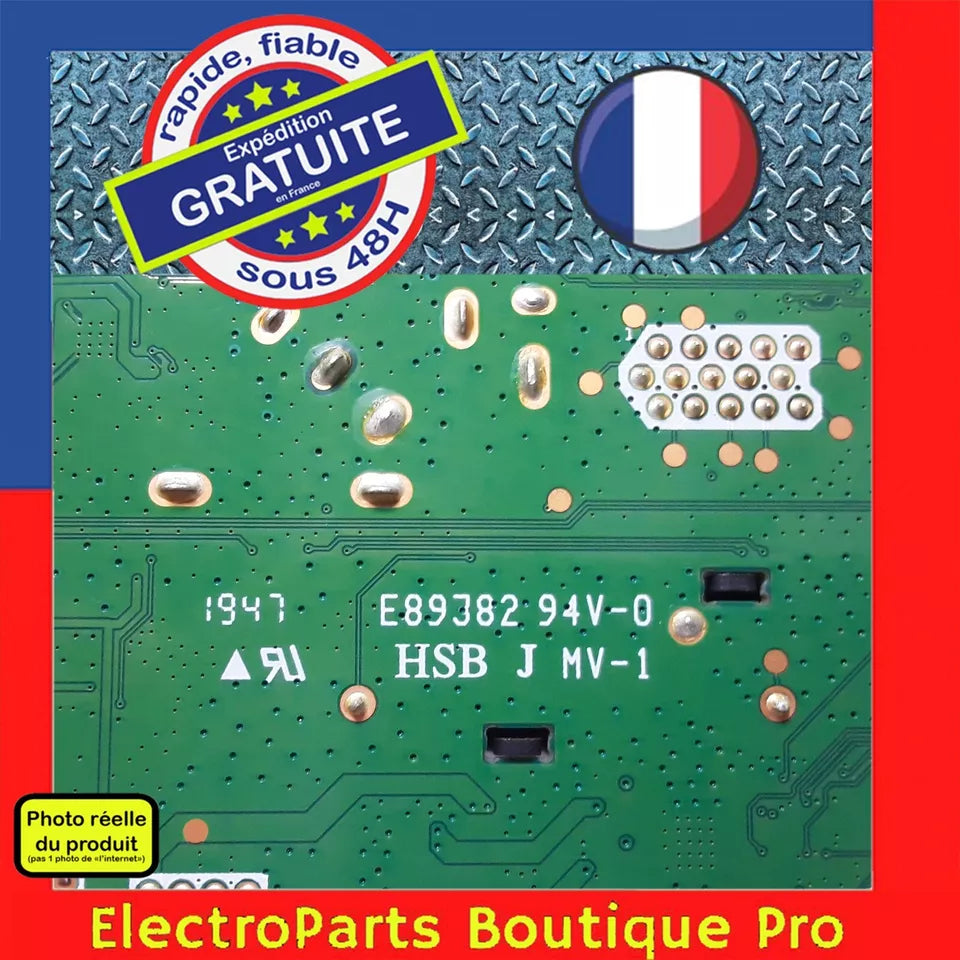 Carte principale VESTEL 17MB230 23625312 pour télé HITACHI 49HK6100W