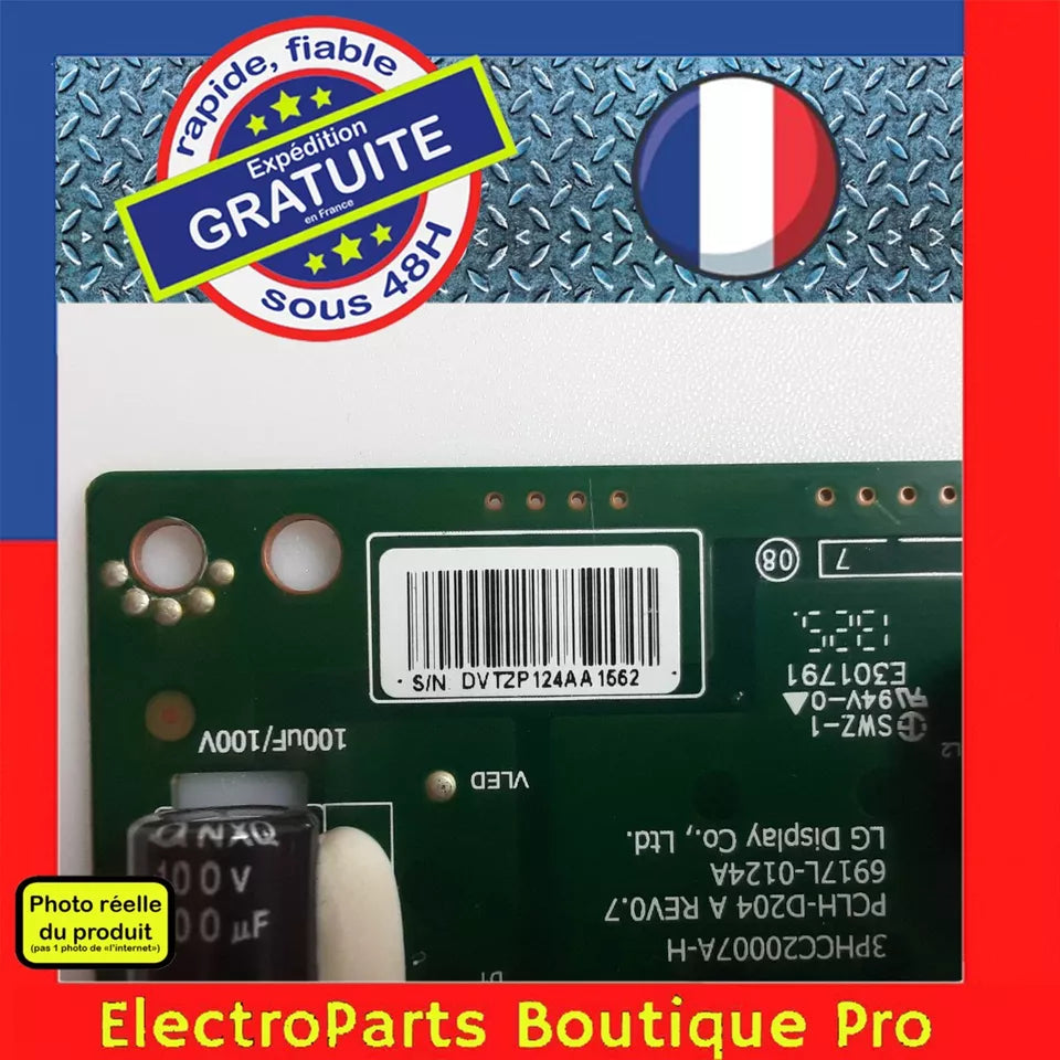 Carte pilote LED 6917L-0124A pour télé PANASONIC TX-L47ET60E