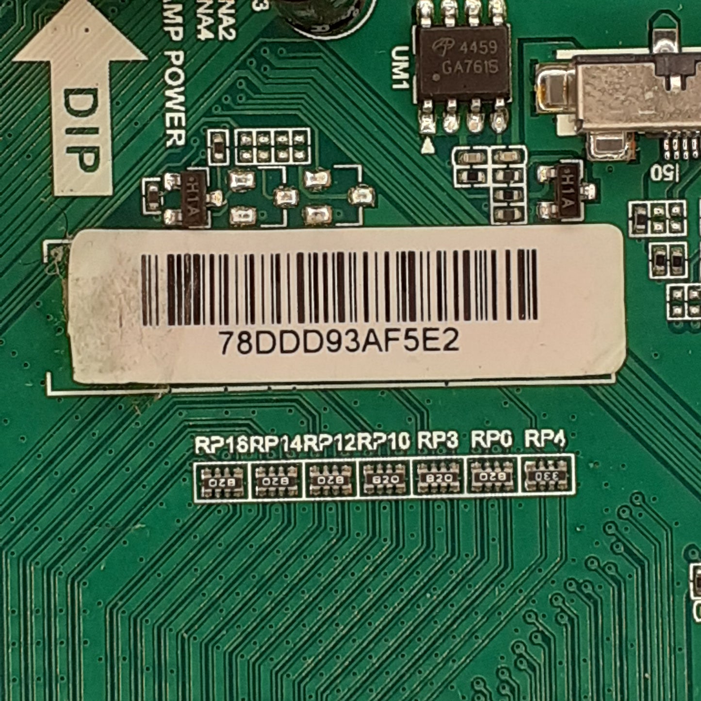 CARTE PRINCIPALE T.MS6586.U801 / B18020923-0A01003 pour Télé HAIER LE50K6500U