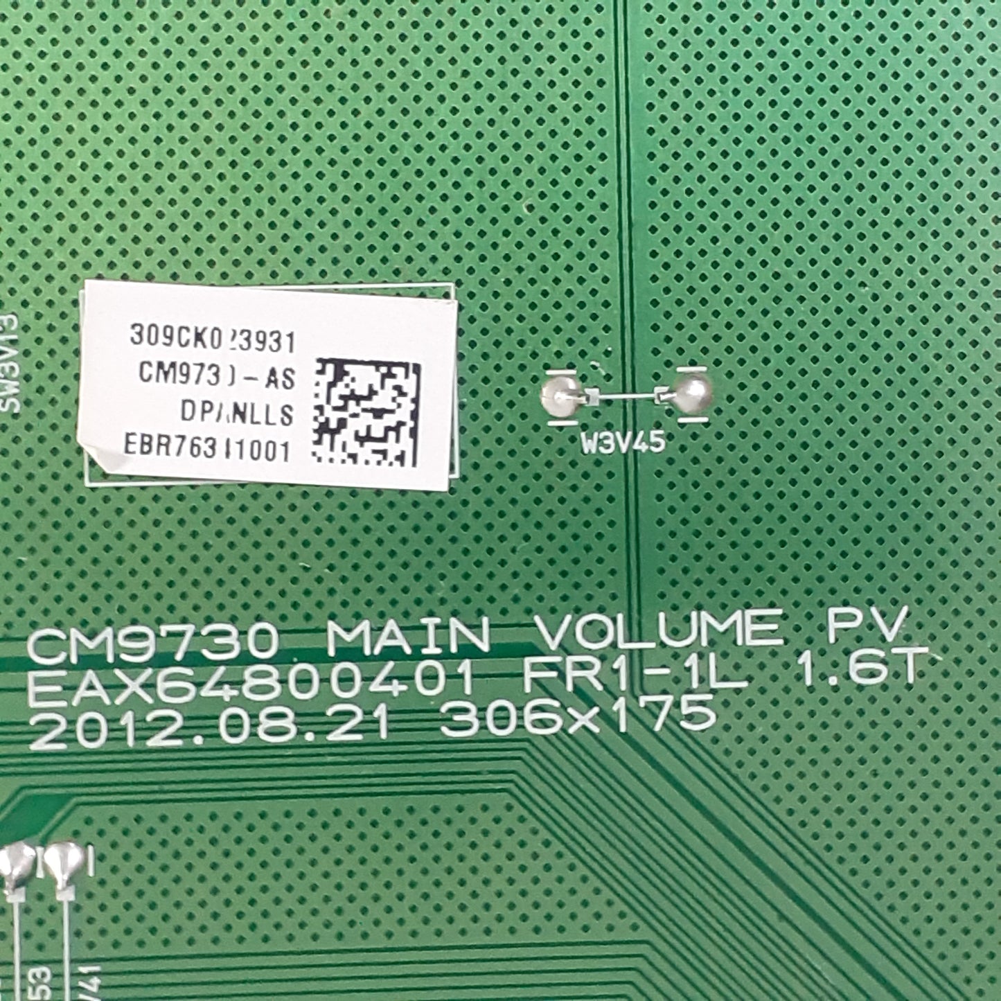 CARTE DE COMMANDE EBR763I1001 / CMX9730 / EBR76341401 pour chaine hifi LG CM9730