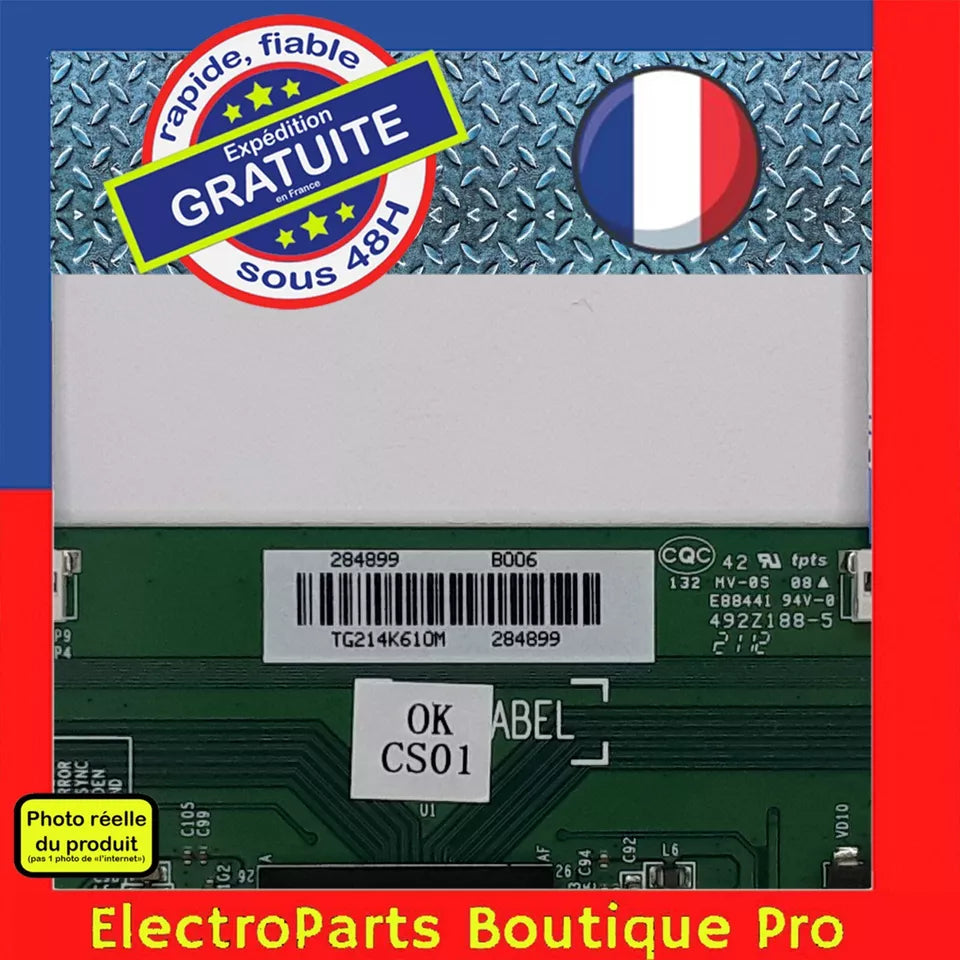 Carte T-CON RSAG7.820.10598/ROH pour télé HISENSE 55U8GQ