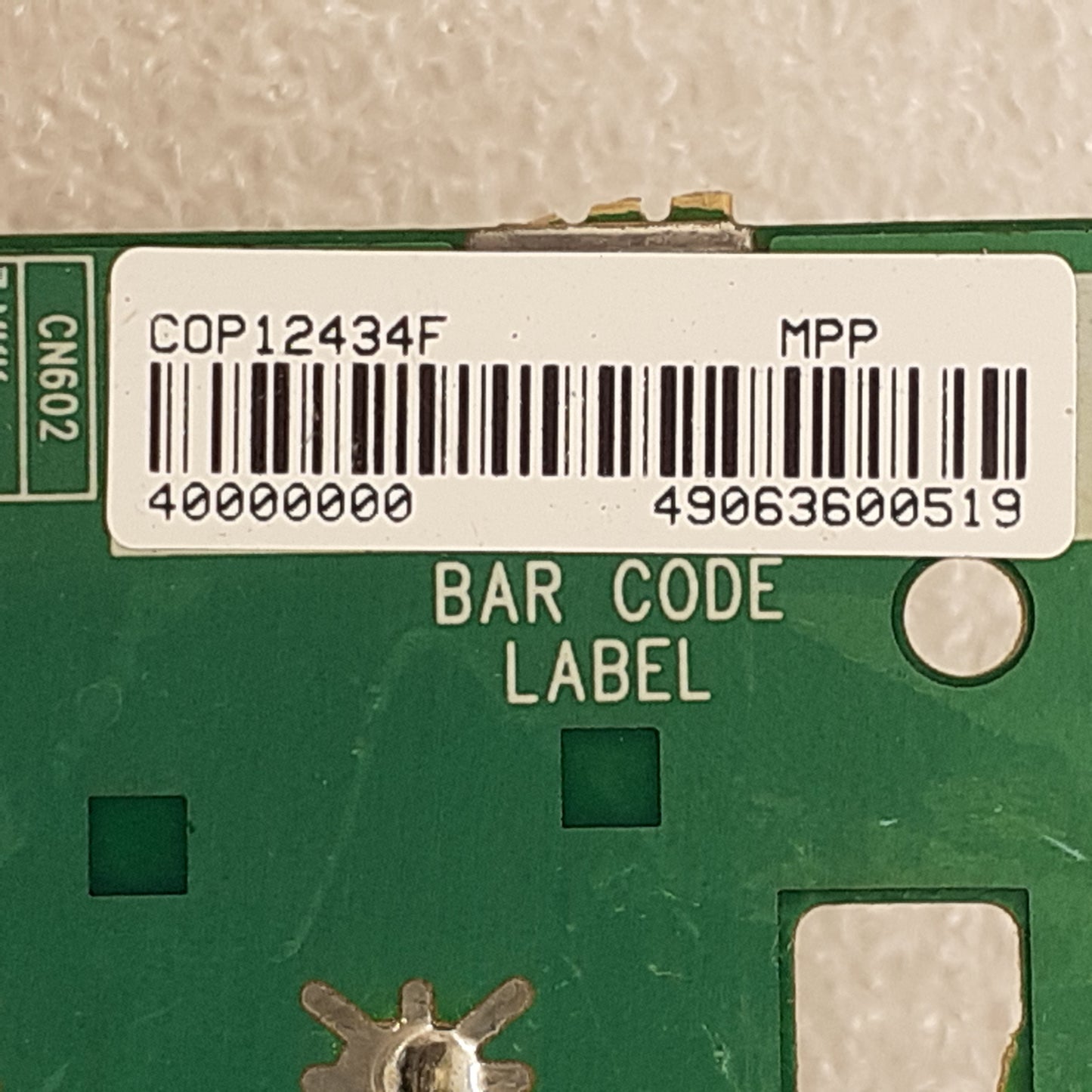CARTE DE COMMANDE avec écran afficheur CUP12434Z-1 / COP12434F pour ampli DENON AVR-X4000