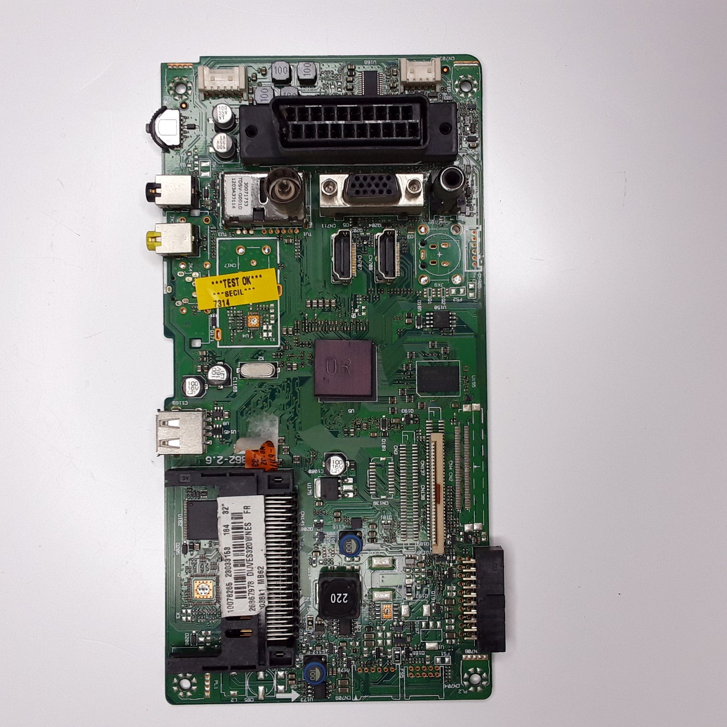 CARTE PRINCIPALE VESTEL 23033153 pour télé TOSHIBA