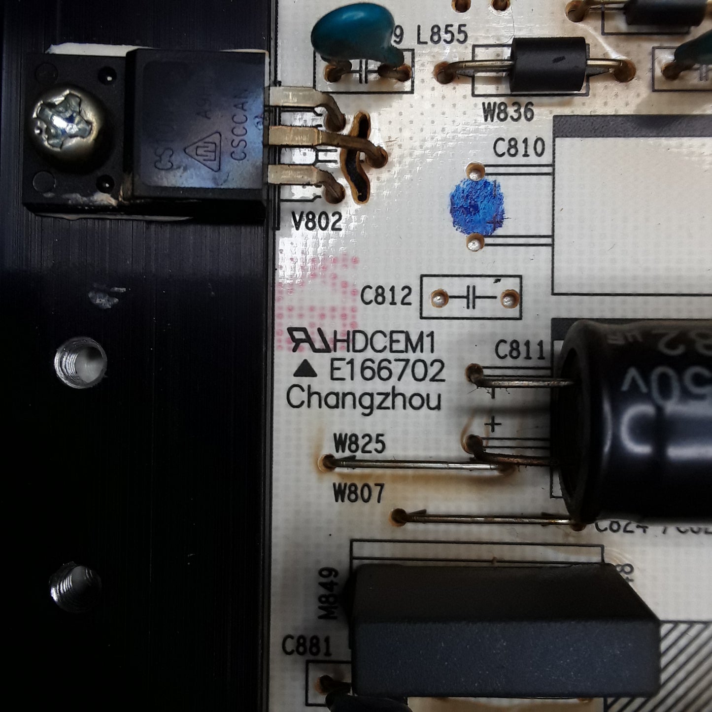 CARTE D'ALIMENTATION RSAG7.820.8349/ROH pour télé HISENSE 43A7500F