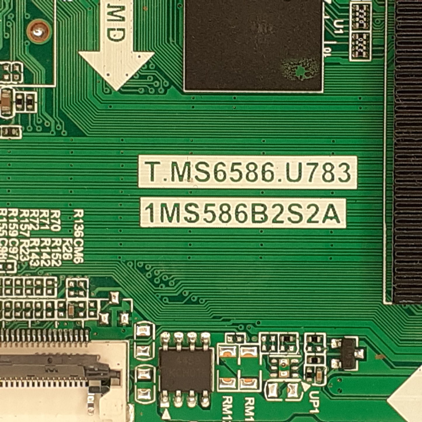 CARTE PRINCIPALE 02-MAMS6586-CC09 / K19094075-0A00014 / T.MS6586.U783 pour Télé FPS 65D1202