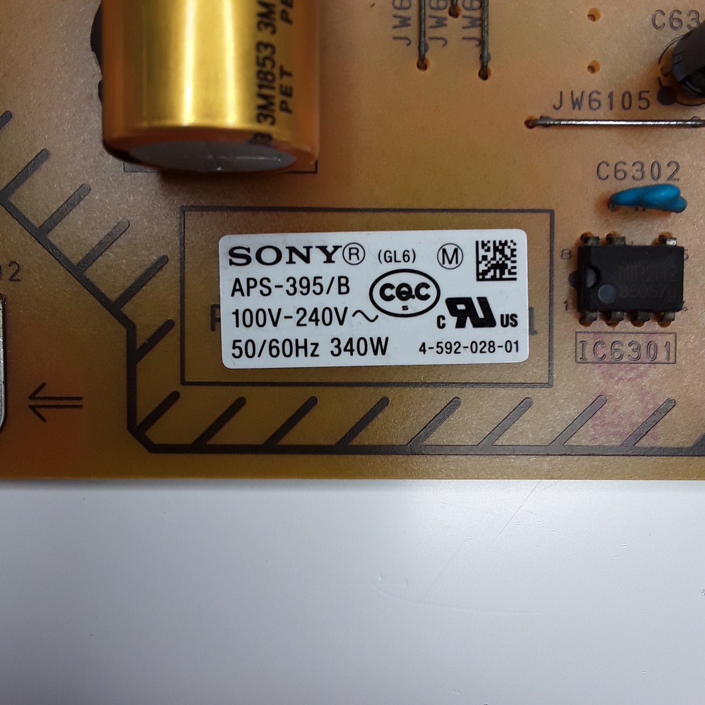 CARTE D'ALIMENTATION 147463323 pour télé SONY KD-55XG7096