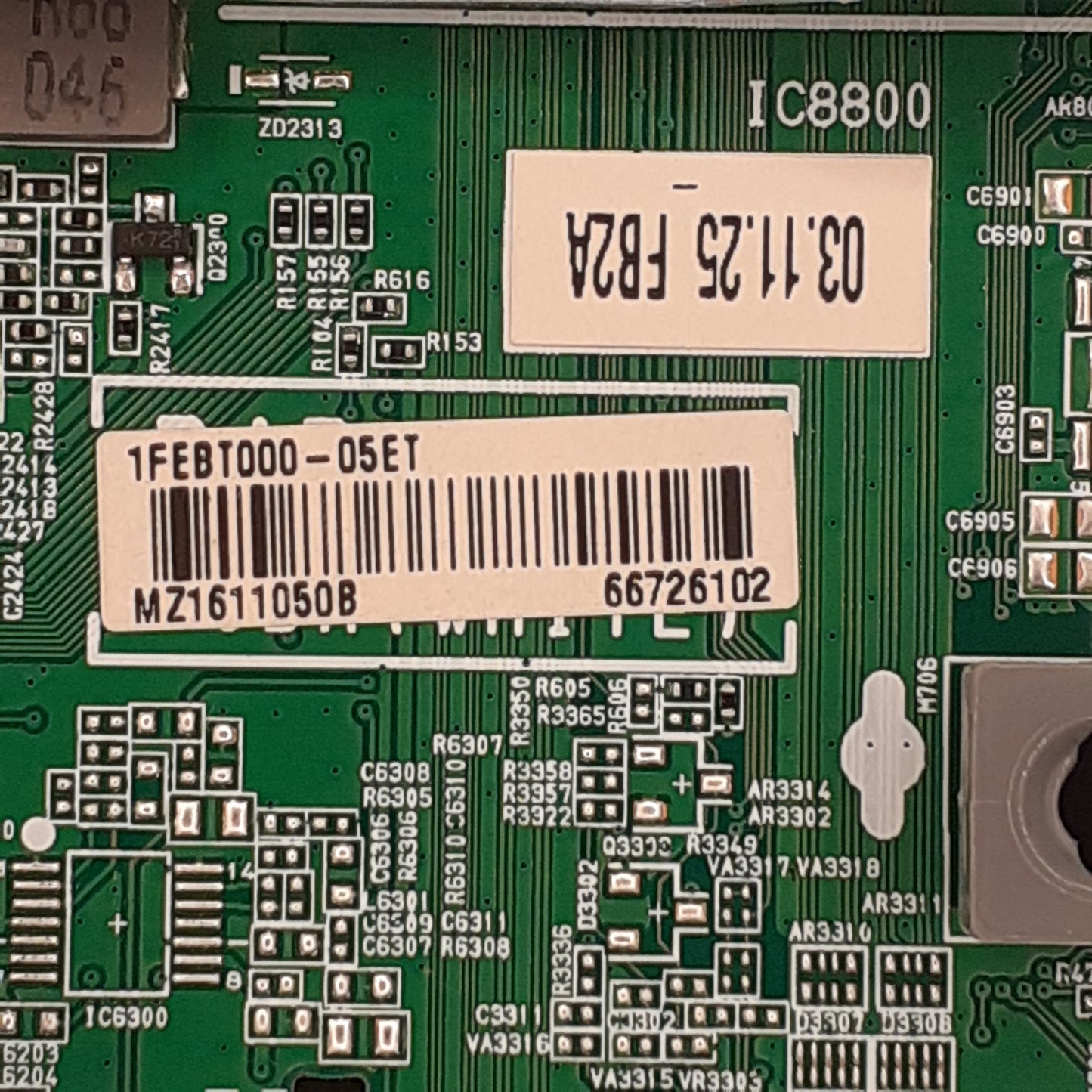 CARTE PRINCIPALE EBL61920304 pour Télé LG 65UP78006LB
