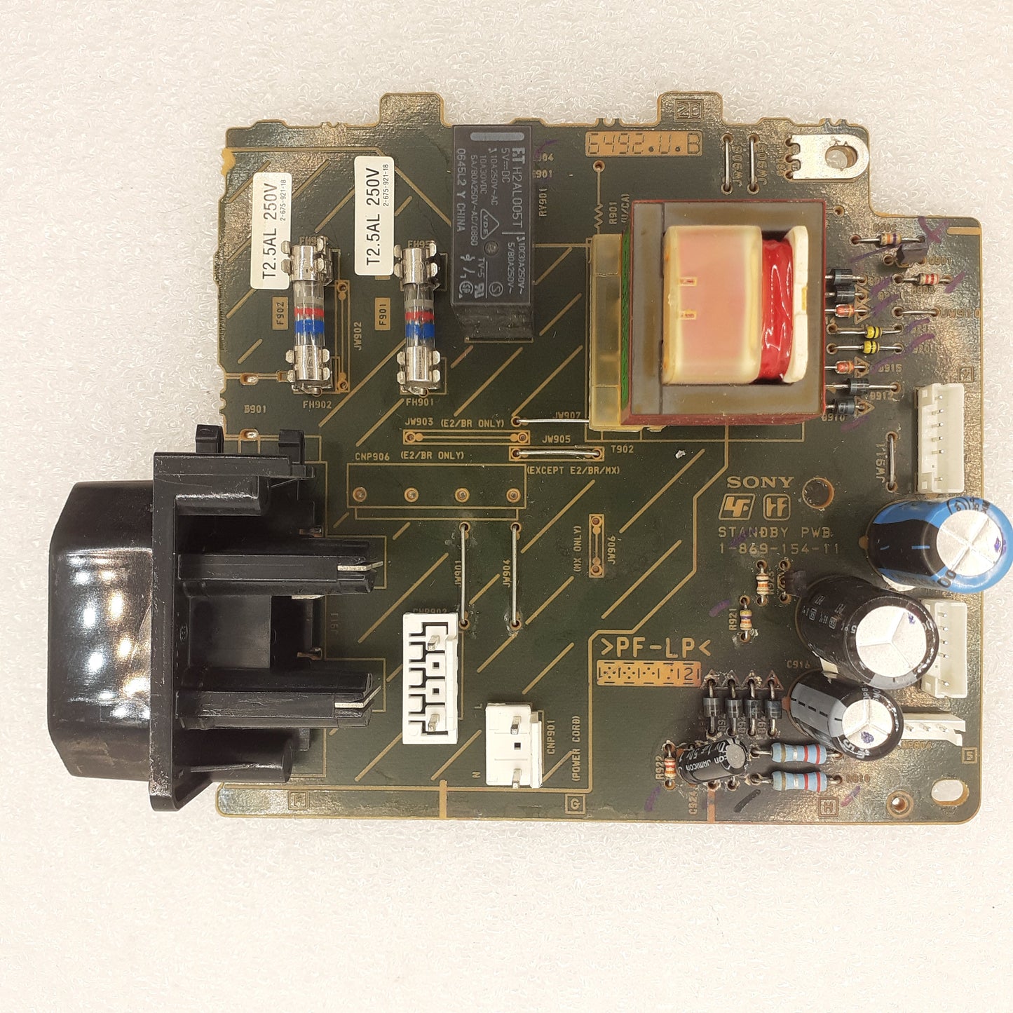 CARTE D'ALIMENTATION 1-869-154-11 pour ampli SONY STR-DG700