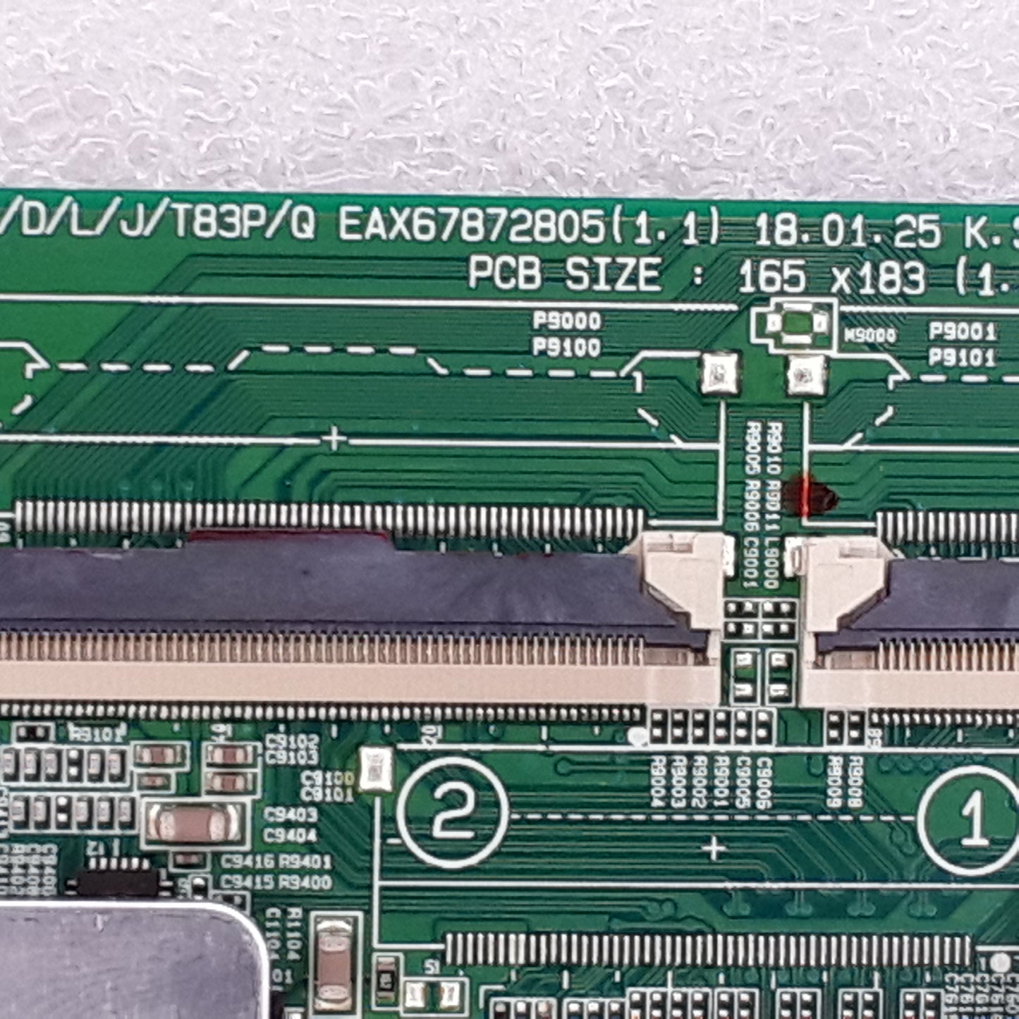 CARTE PRINCIPALE 9CEBT000-03M8 pour télé LG 43UK6300