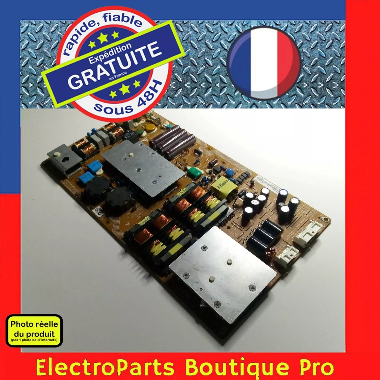 Carte d'alimentation DELTA V17A00015300 REV:01 pour télé TOSHIBA  55UX600U