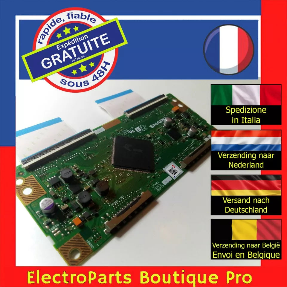 Carte T-CON CPWBX RUNTK 5261TP ZZ  pour télé DUAL DL-52FHD-001