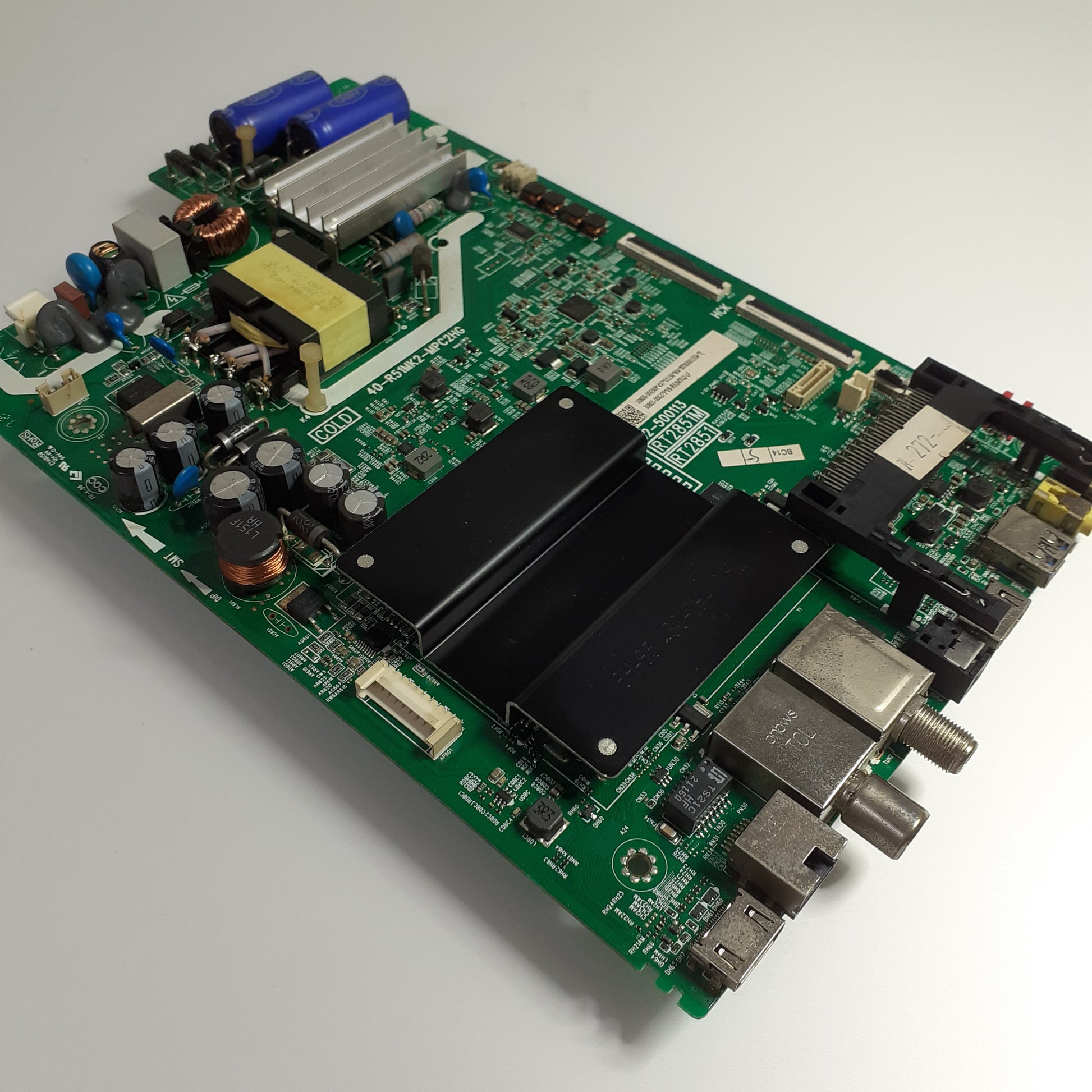 CARTE PRINCIPALE combinée R51MT02-LF / 40-R51MK2-MPC2HG pour Télé TCL 43P725