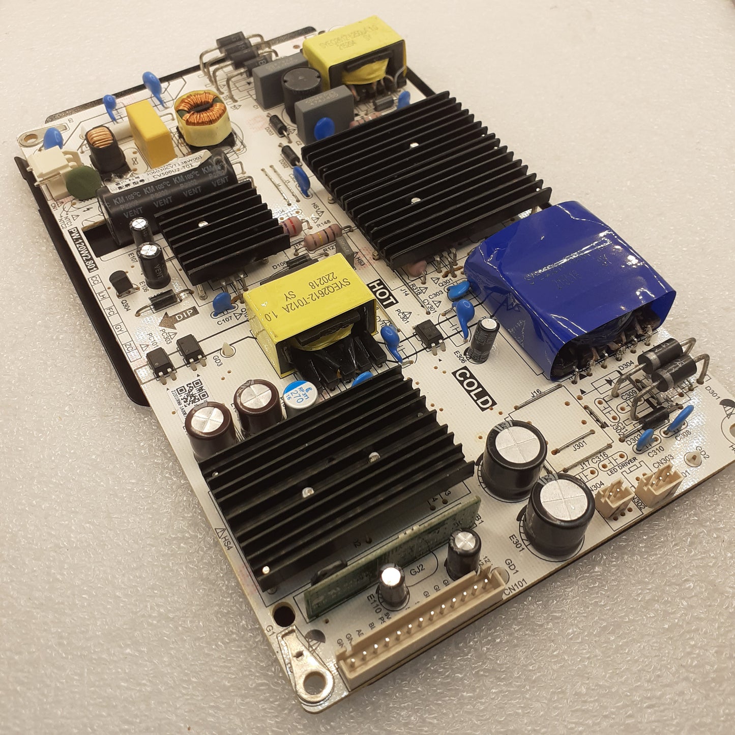 CARTE D'ALIMENTATION CV500U2-T01 pour Télé FPS EL50LUHD