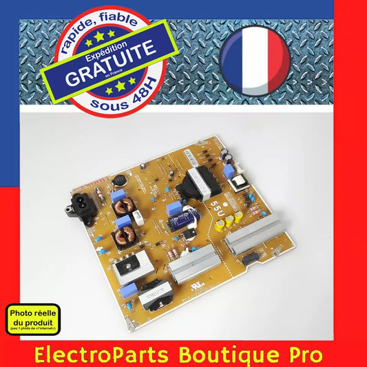 Carte d'alimentation  EAY64529401 LGP55DJ-17U1  pour télé LG  LG 55UK6100 PLB