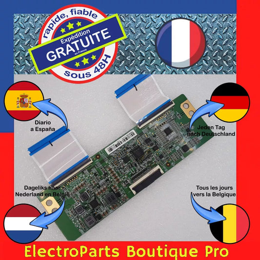 Carte T-CON  BOE HV490FHD pour télé SONY KDL-49WD750