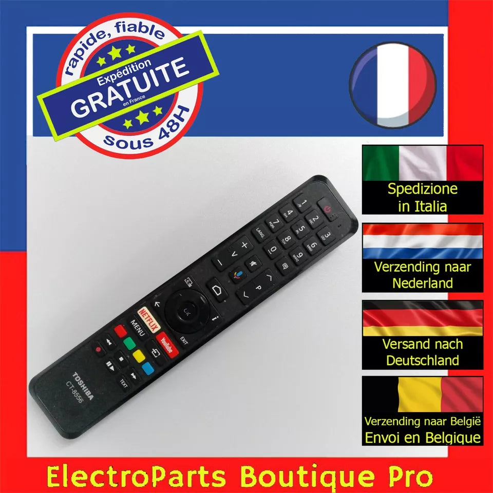 Télécommande 43160/30102695 pour télé TOSHIBA 50UA3A63DG