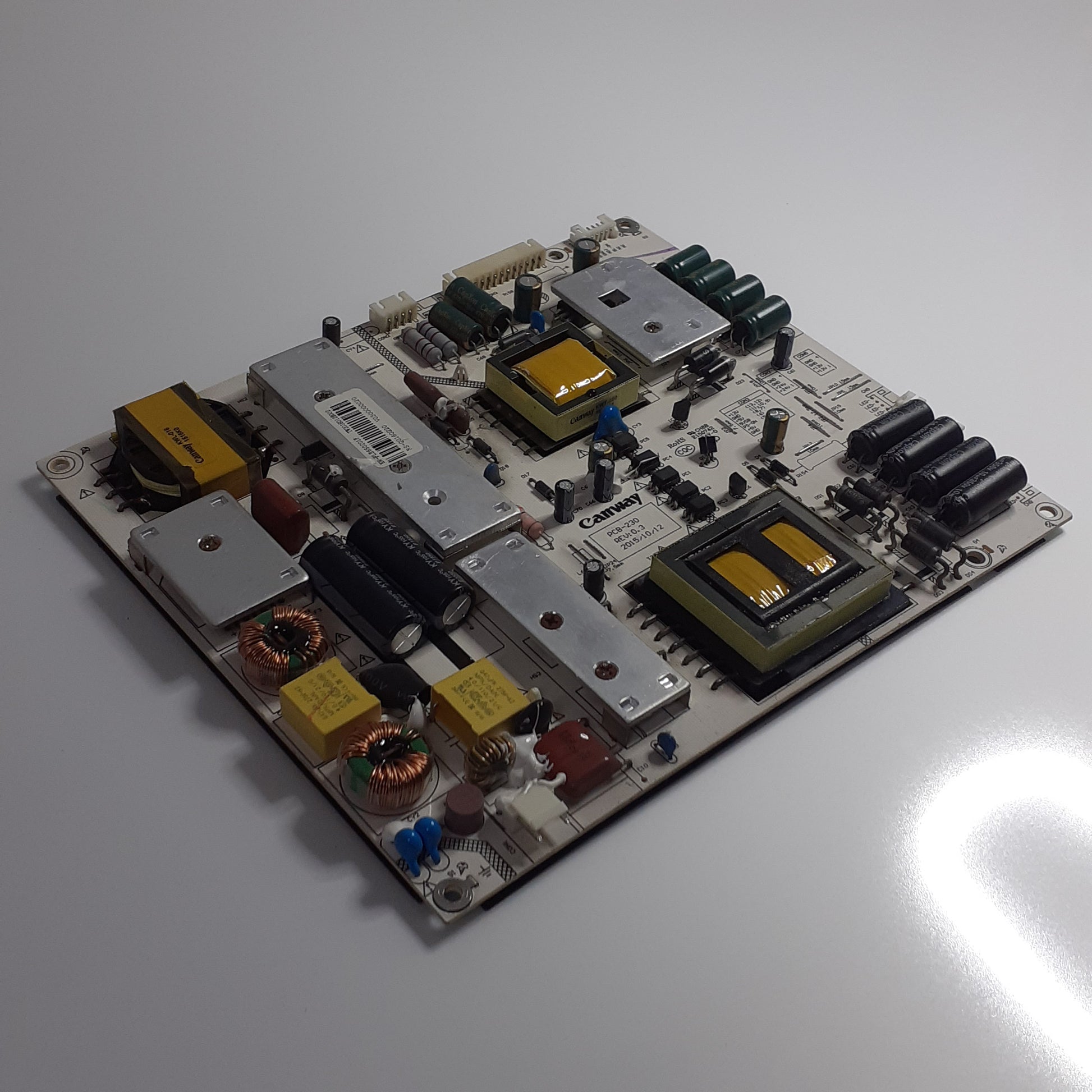 CARTE D'ALIMENTATION CANWAY PCB--230 REV:0.3 KW-PLE650201F pour Télé SCHNEIDER LD65-SCN08FHB