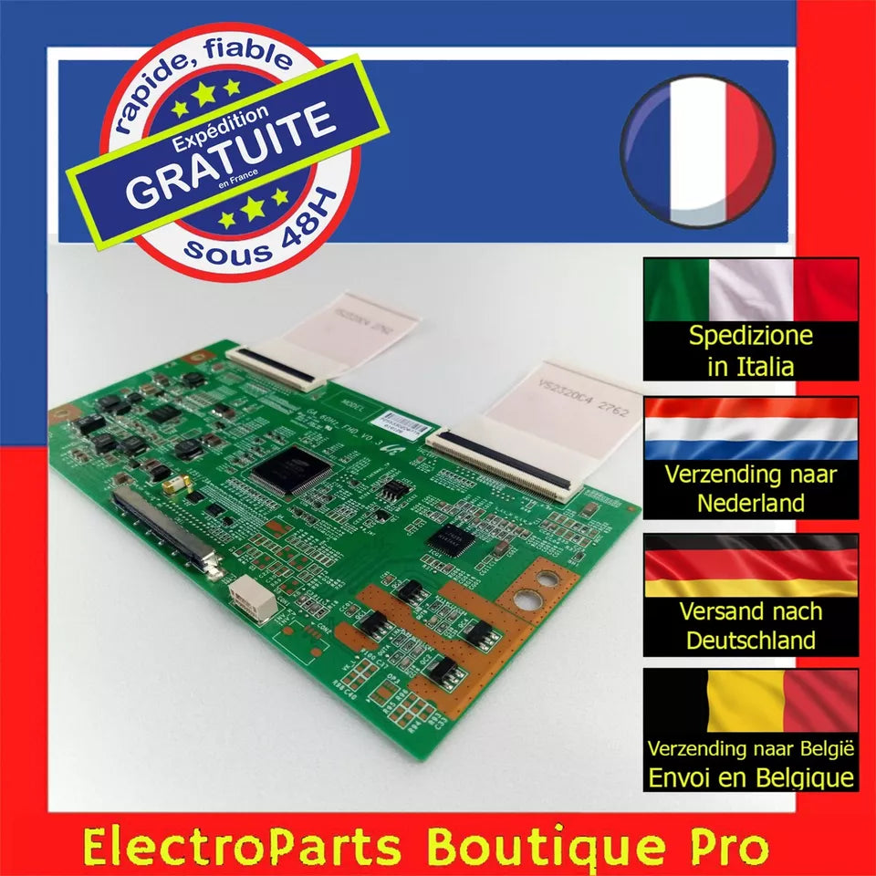 Carte T-CON  GA_60HZ_FHD_V0.3 pour télé TOSHIBA 40HL933G