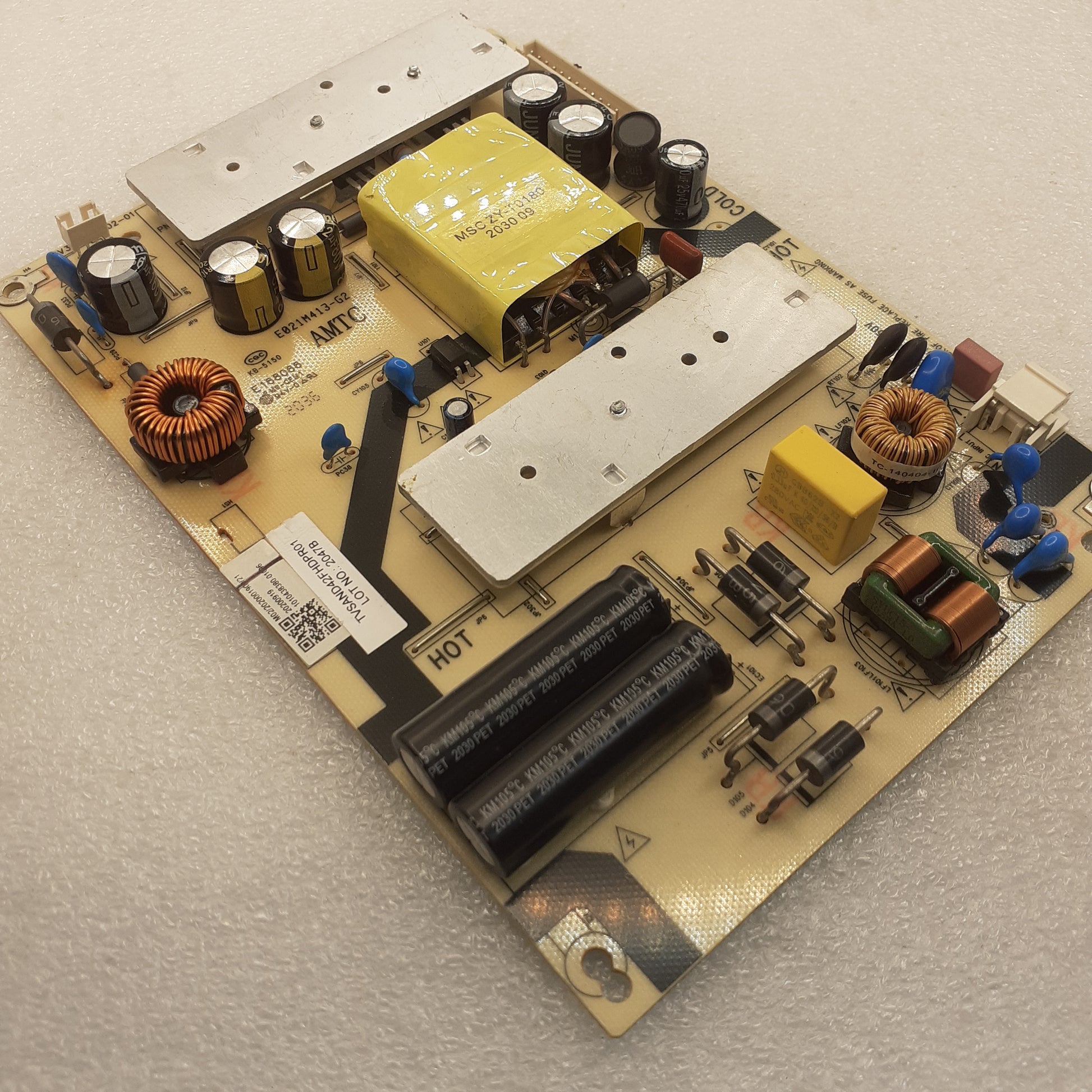 CARTE D'ALIMENTATION E021M413-G2 pour Télé POLAROID TVSAND42FHDPR01