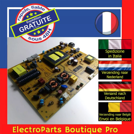 Carte d'alimentation VESTEL 23395729 17IPS72 130516R4 pour télé HITACHI 55HL15W64