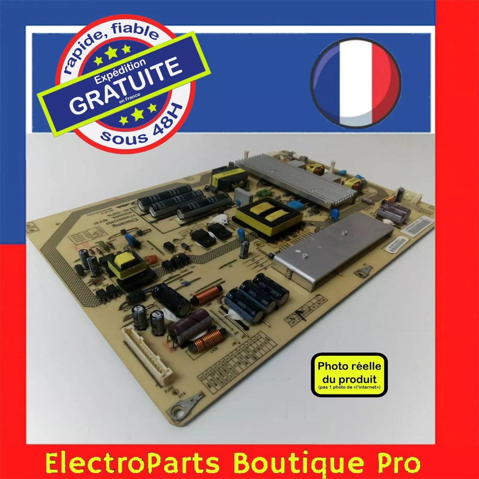 Carte d'alimentation  N150A001L N11-150P1A REV:01 pour télé TOSHIBA 40TL8