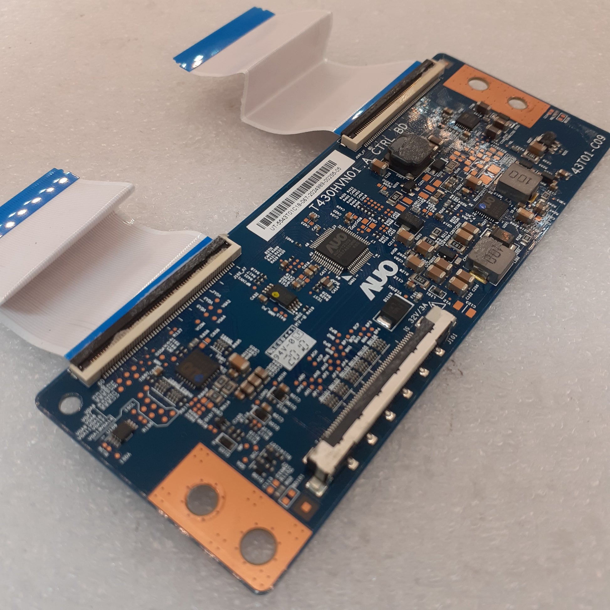 CARTE T-CON T430HVN01.A / 43T01-C09 pour Télé FPS FPSTVEL43LFHD