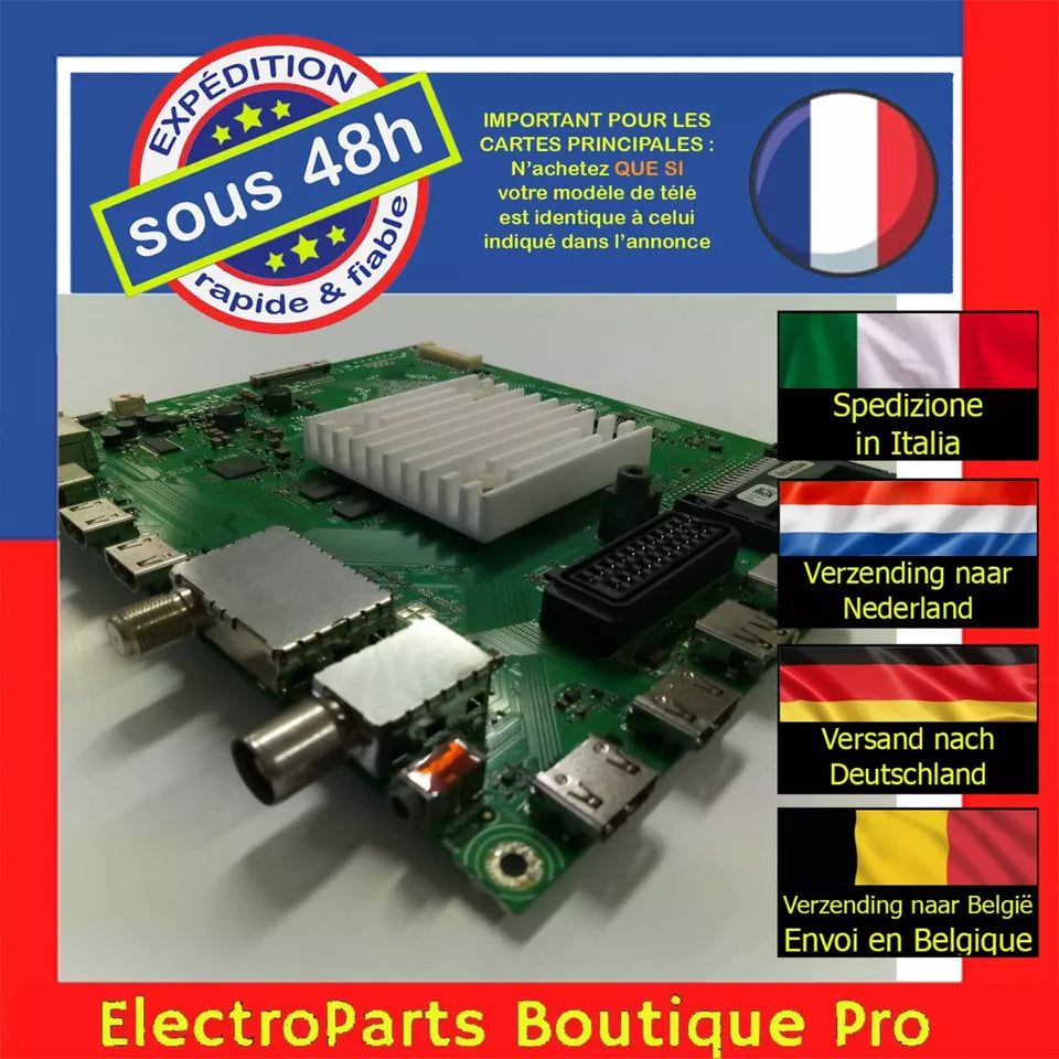 Carte principale  ZGF190R-5 pour télé GRUNDIG 65VLE7730