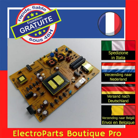 Carte d'alimentation VESTEL 17IPS72 23393246 pour télé HAIER LEU55V800S