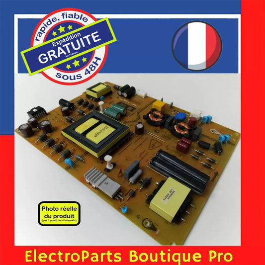 Carte d'alimentation VESTEL 23626489 17IPS72 170818R4 pour télé TOSHIBA 65UA3A63DG