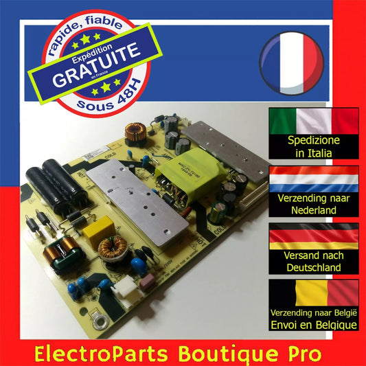 Carte d'alimentation  AMTC TV3903-ZC02-01 pour télé  SCHNEIDER  SC-LED43SC300BSA