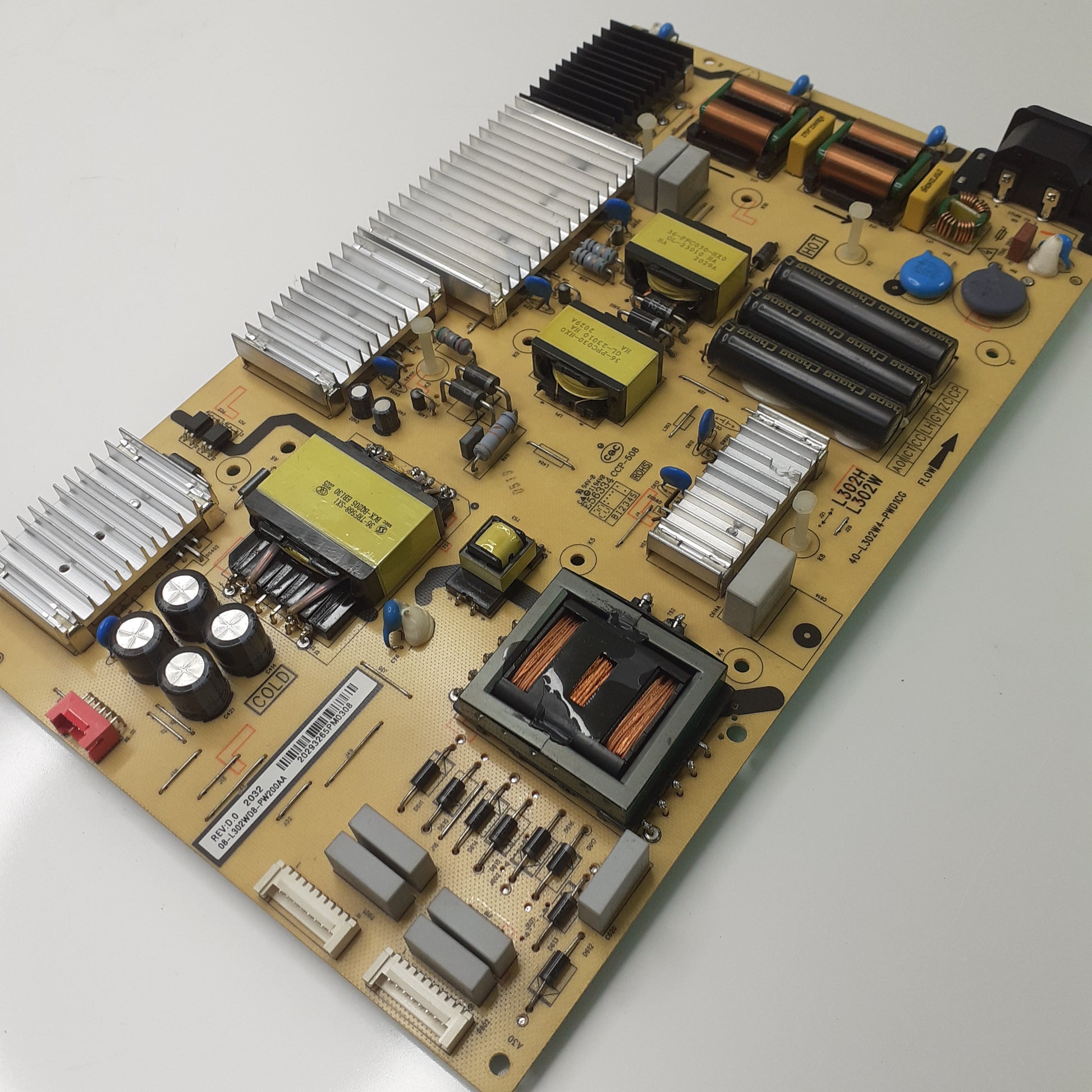 CARTE D'ALIMENTATION 08-ML302WD8-PW200AA pour Télé TCL  65C715