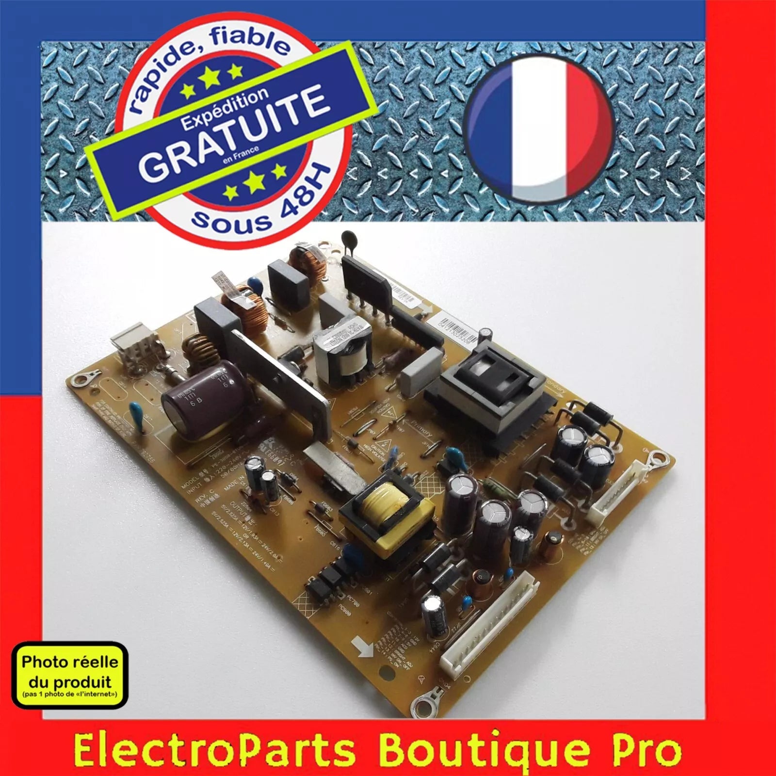 Carte d'alimentation LITEON 2301V2VU REV:04 pour télé TOSHIBA  32EL934G