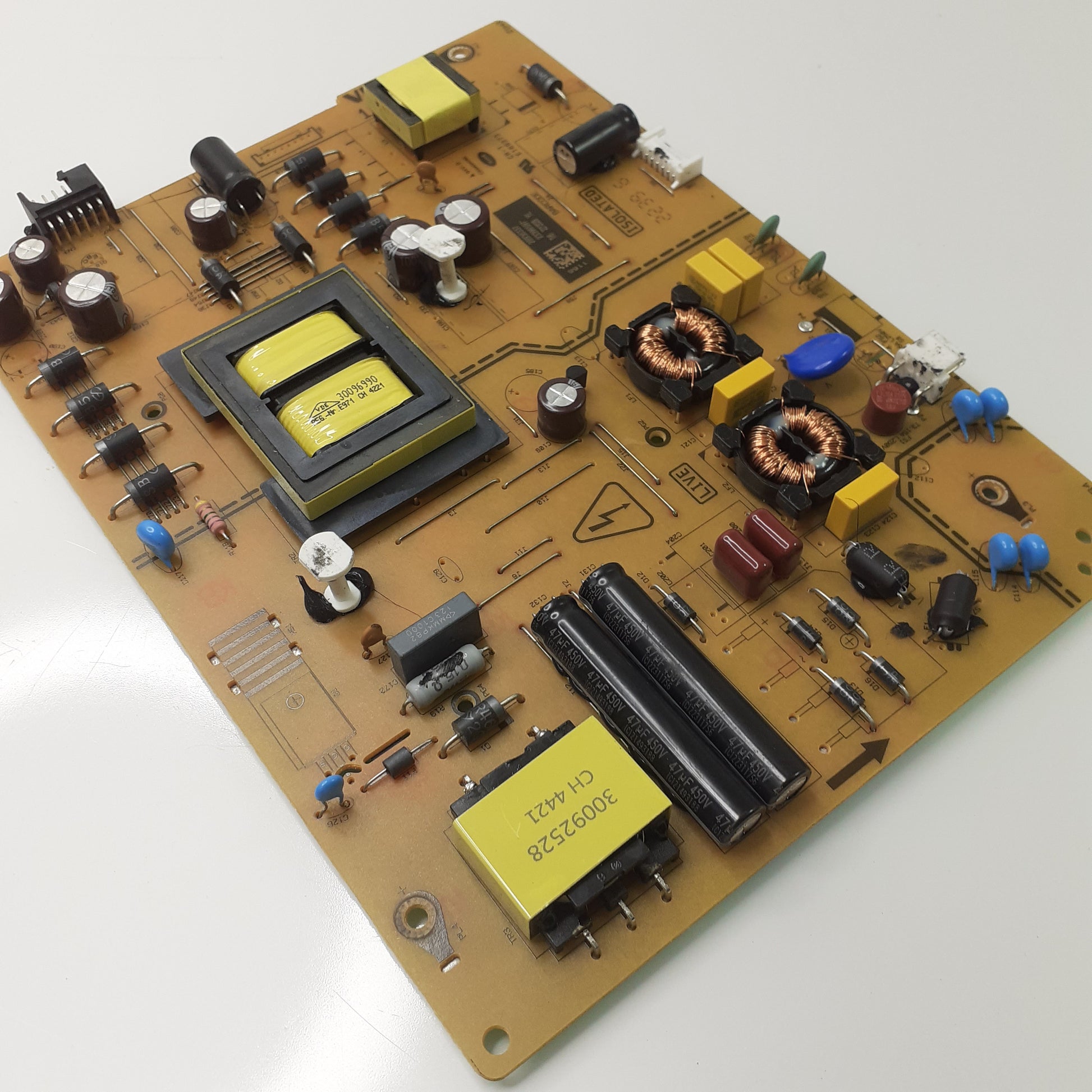 CARTE D'ALIMENTATION VESTEL 23396597 pour Télé HITACHI  43FB35HAK5451