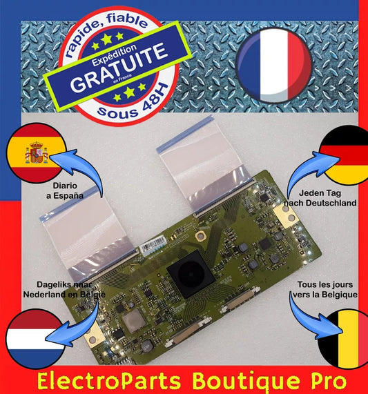 Carte T-CON LG 6870C-0562A pour télé SONY KD-65XD8505