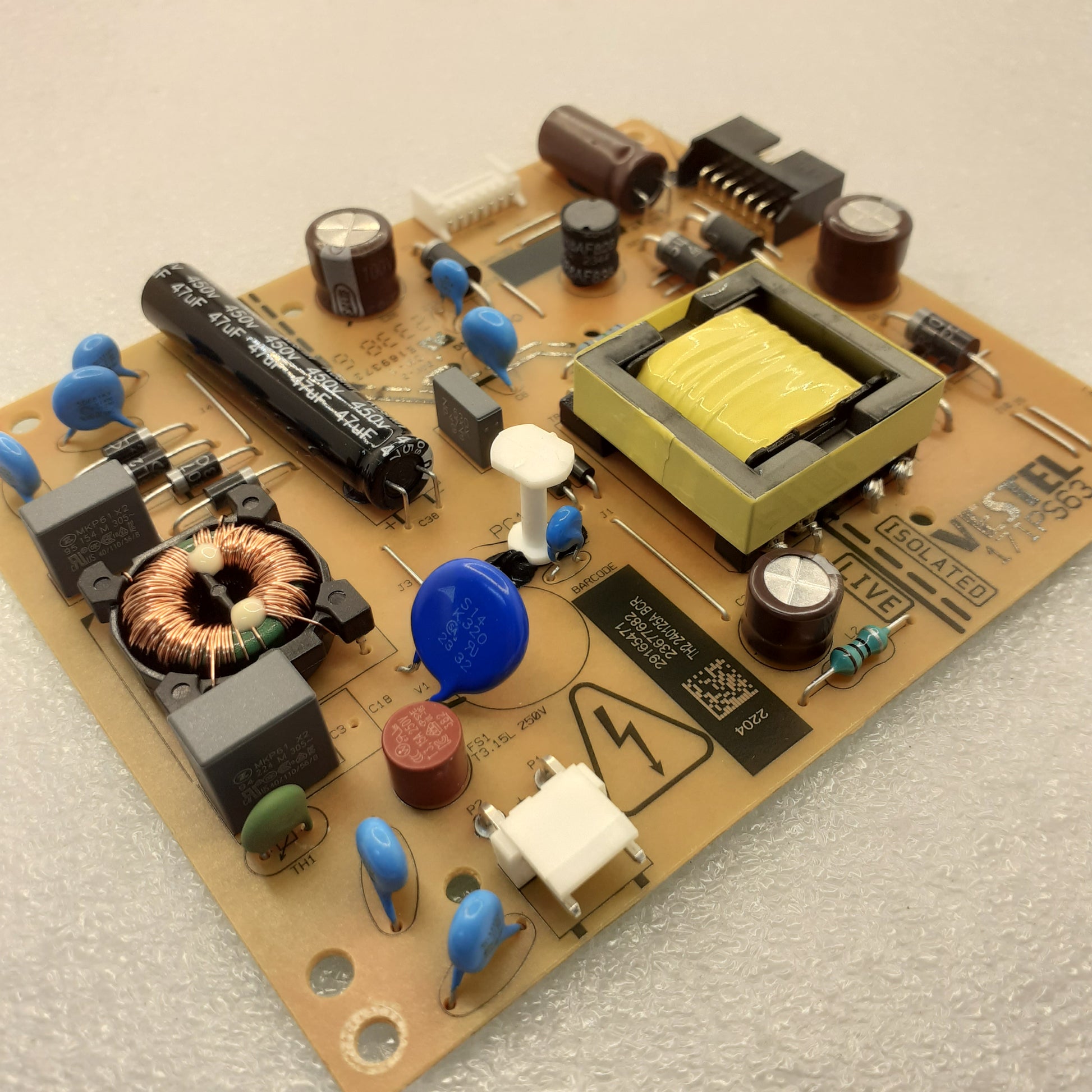 CARTE D'ALIMENTATION VESTEL 23677682 17IPS63 pour Télé TECHWOOD TK32BC05B/2