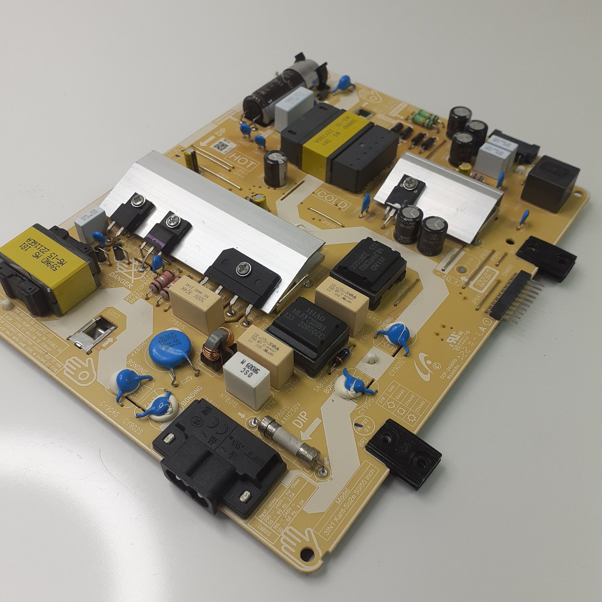 CARTE D'ALIMENTATION 3IN1 KANT-SU2e pour Télé SAMSUNG UE55AU7105K