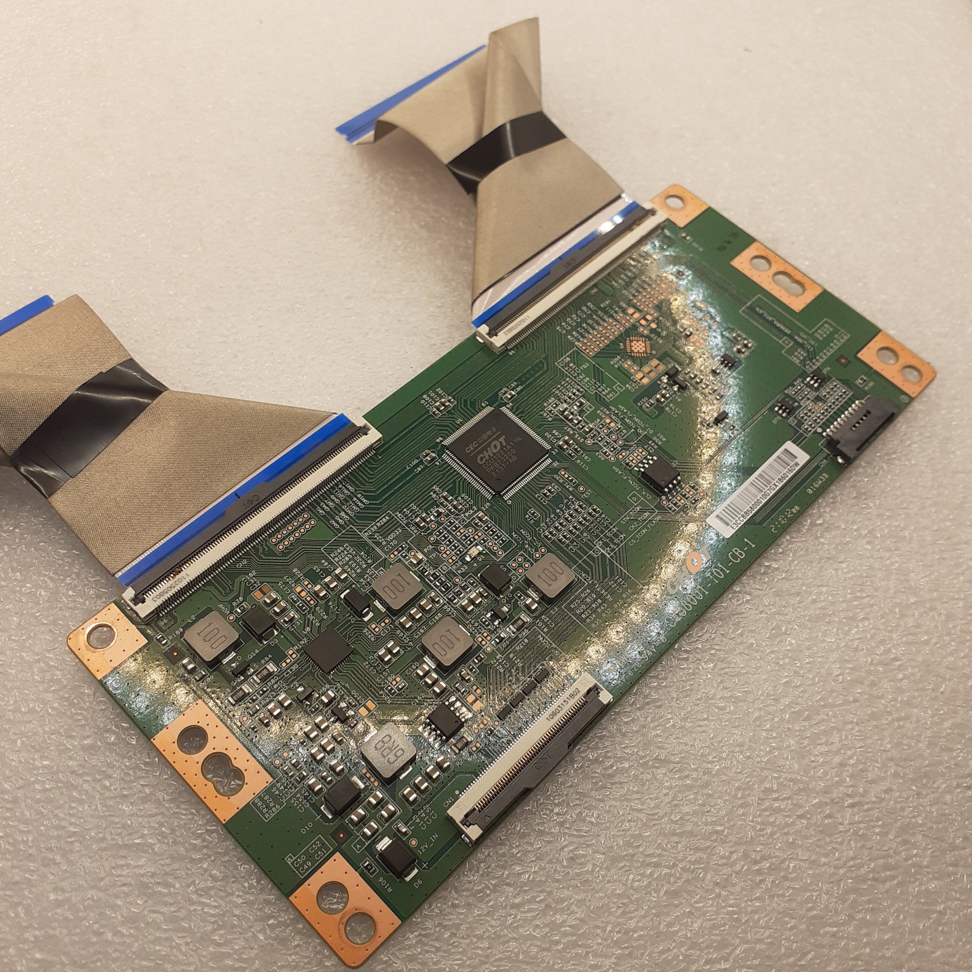 CARTE T-CON CHOT CV580U1-T01-CB-1 pour Télé HISENSE  58A7GQ