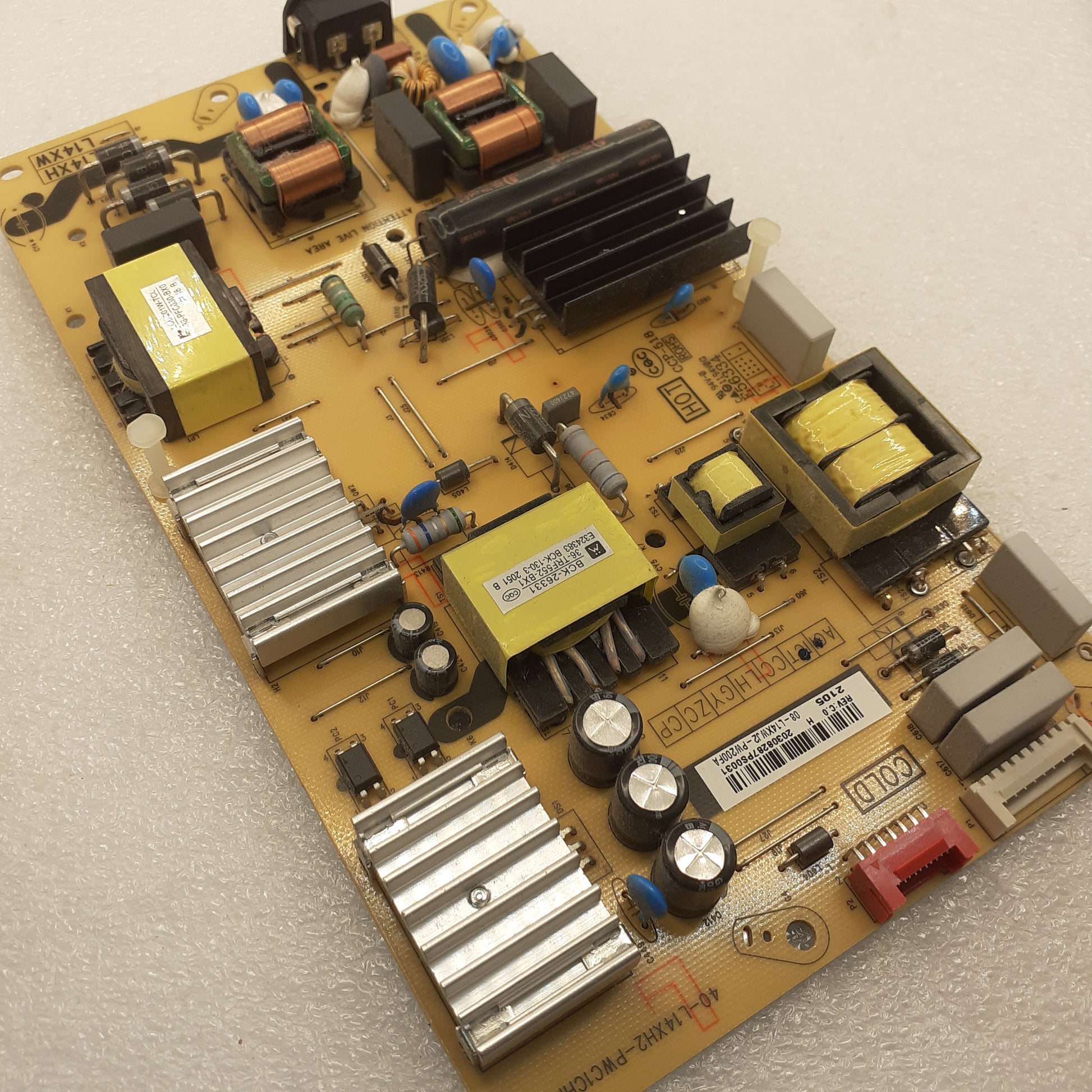CARTE D'ALIMENTATION 08-L14XWJ2-PW200FA pour Télé TCL  55P818