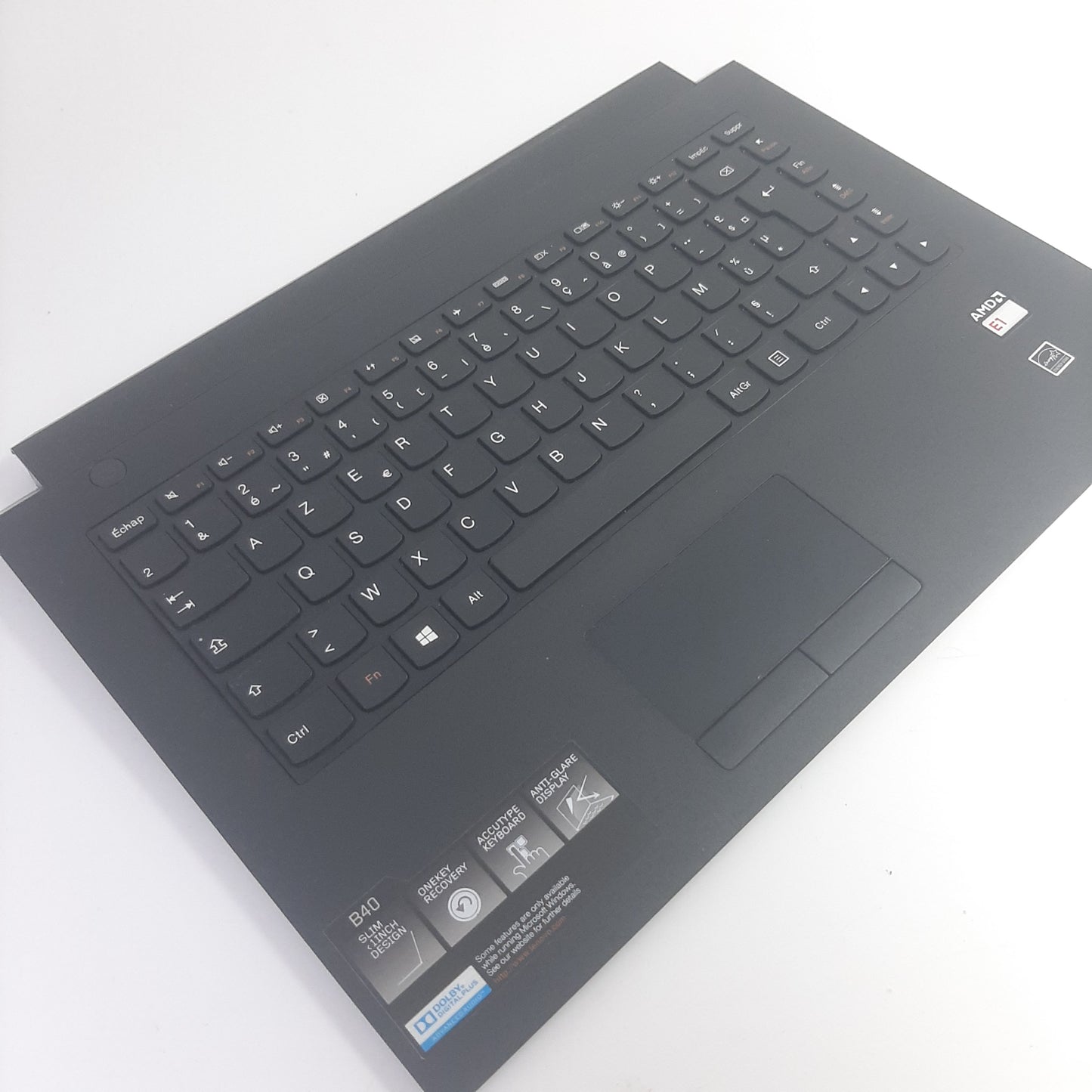 CLAVIER TOP CASE  pour PC portable LENOVO B40-45