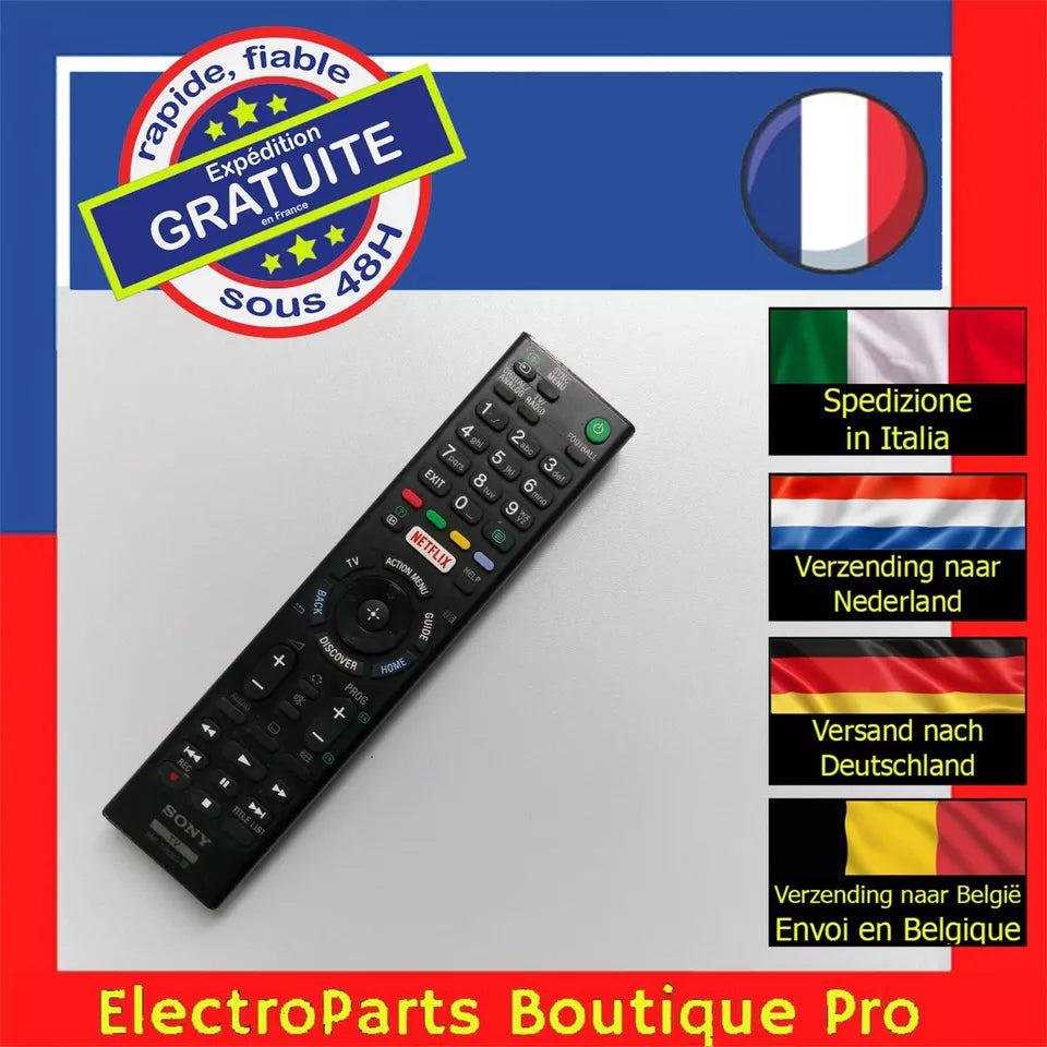 Télécommande RMT-TX100D pour télé SONY  KDL-65W859C