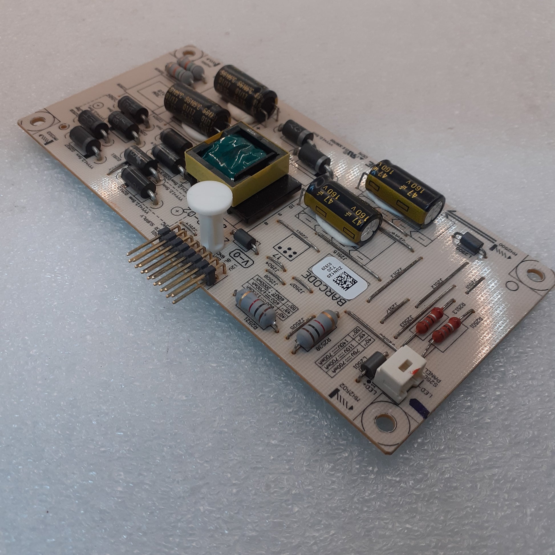 PILOTE LED ZUN120 720 / ZUN125 151457 pour Télé GRUNDIG 49 VLX 7730