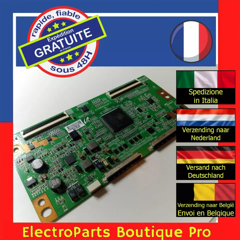Carte T-CON S120BM4C4LV0.7  pour télé TOSHIBA 