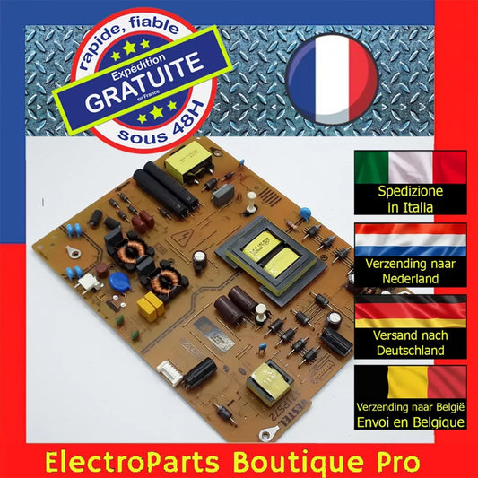 Carte d'alimentation VESTEL 17IPS72 23514054  pour télé HITACHI 49HK6100W