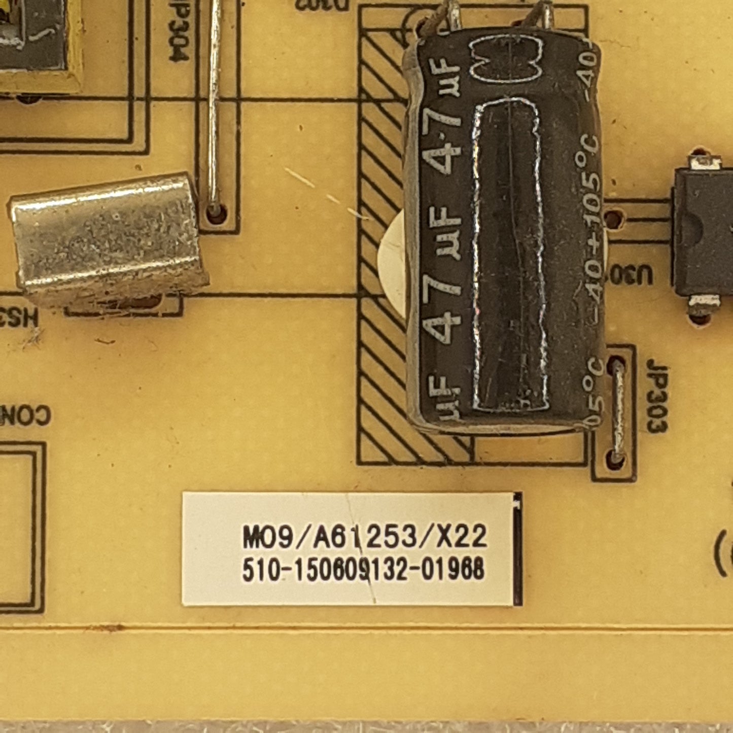 CARTE D'ALIMENTATION M09/A61253/X22 / 303C3902064 / TV3902-ZC02-01(D) pour Télé HAIER 