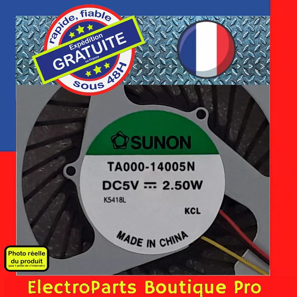 Ventilateur  SUNON TA000-14005N  pour PC portable ACER  ES1-431