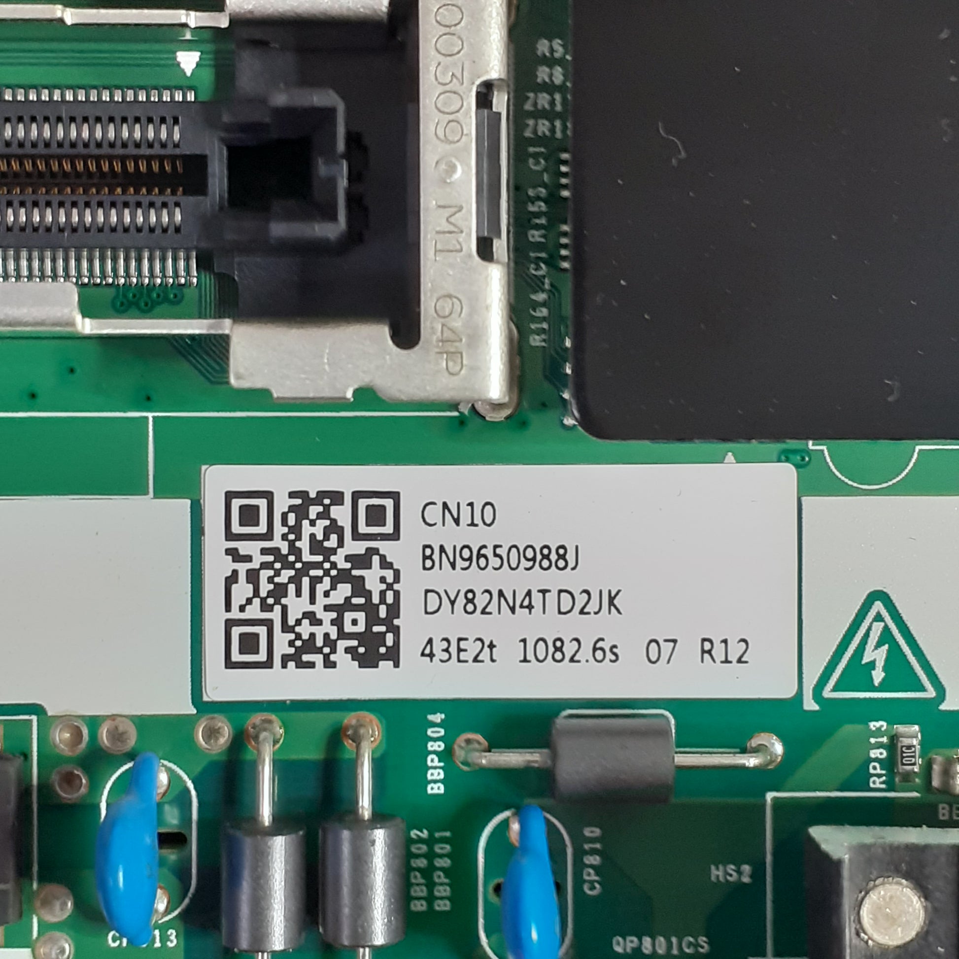 CARTE PRINCIPALE combinée BN96-50988J pour Télé SAMSUNG  UE43TU7005K
