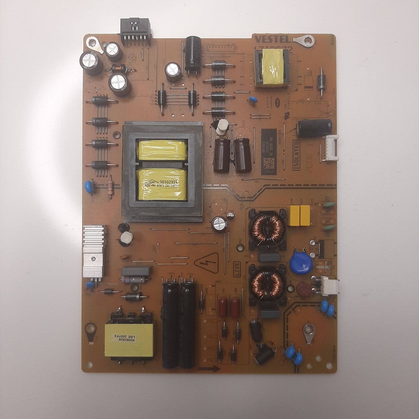 CARTE D'ALIMENTATION VESTEL 23512192 pour Télé HITACHI 55HK6100W