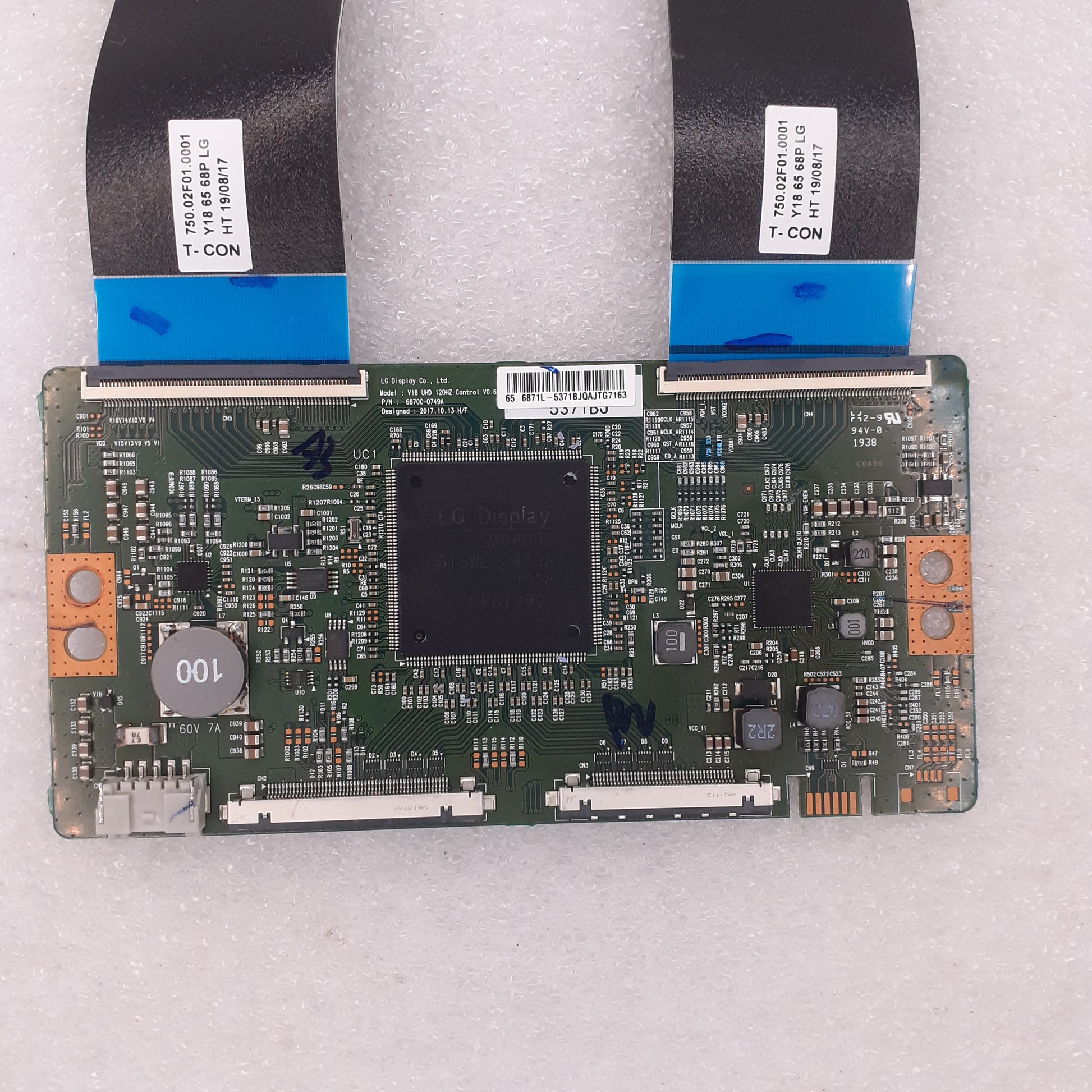 CARTE T-CON LG 6870c-0749A pour Télé SONY  KD-65XG8596
